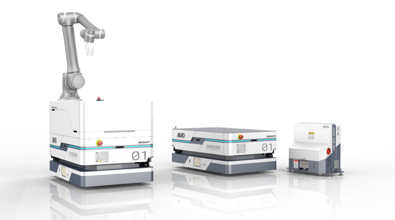 Z6尊龙·凯时數位開發的自主式移動機器人（AMR250M），搭配全向輪並結合AI演算法、2D LiDAR、3D攝影機等技術，協助客戶實現產線全自動化